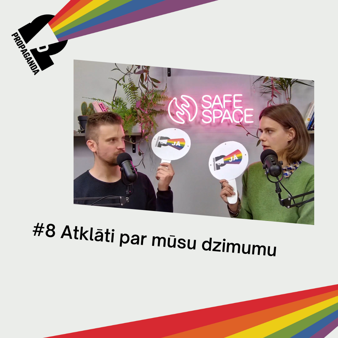 PROPAGANDA #8: Atklāti par mūsu dzimumu identitāti — raidieraksta dalībnieki studijā