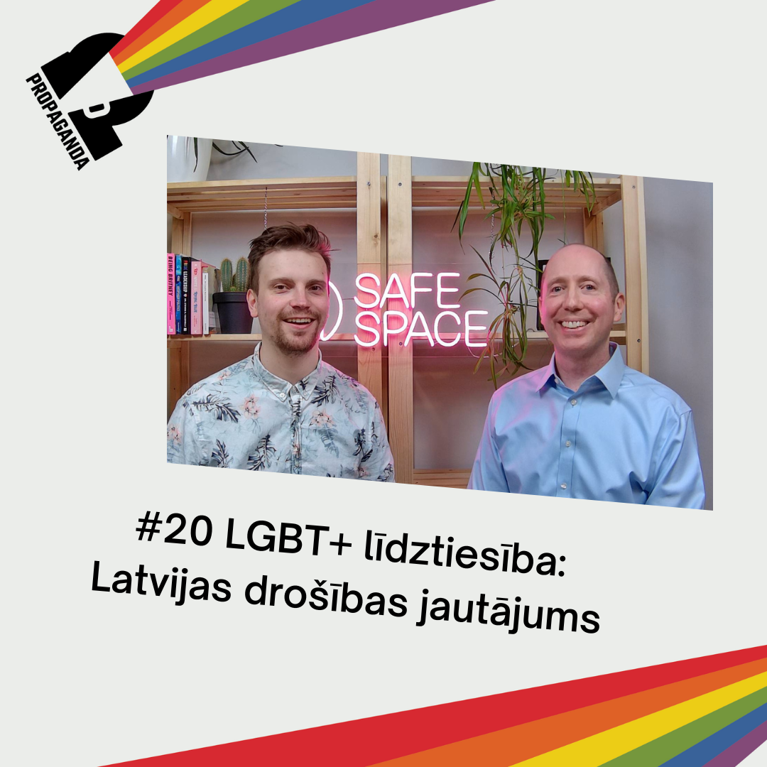 PROPAGANDA #20: LGBT+ līdztiesība: Latvijas nacionālās drošības jautājums — raidieraksta dalībnieki studijā