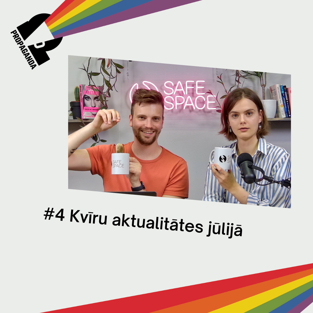 PROPAGANDA #4: Kvīru aktualitātes jūlijā — raidieraksta dalībnieki studijā