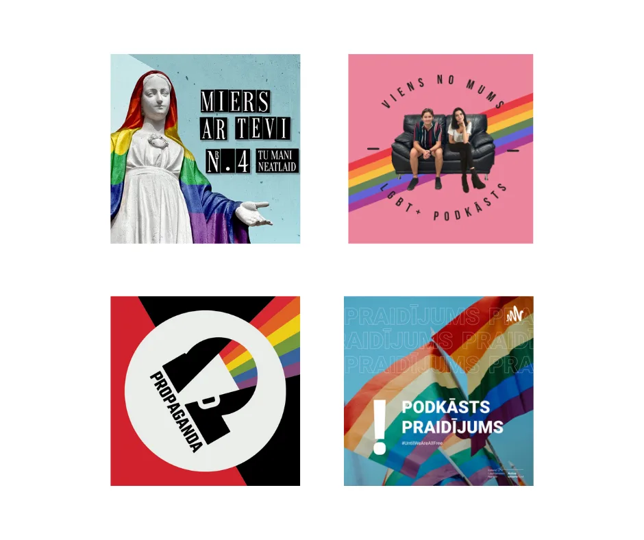 Latvijas LGBT+ podkāsti latviešu valodā