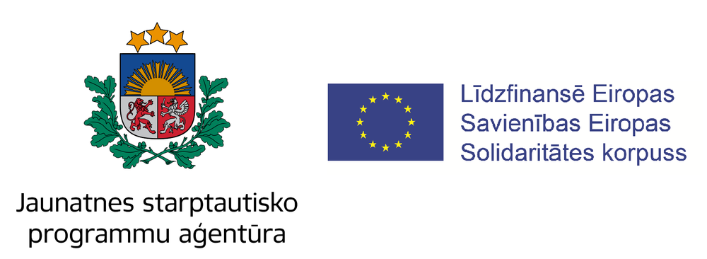 Jaunatnes starptautisko programmu aģentūra; Līdzfinansē Eiropas Savienības Eiropas Solidaritātes korpuss